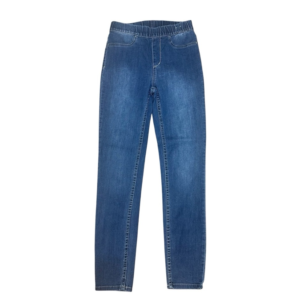 H&M Girls Medium Blue Skinny Jeans Leggings Size 10